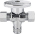 (Pack of 2) 1/4 Turn Dual Pex-A Cold Expansion Outlet Angle Stop Valve - 1/2" Pex-a X (3/8 inch X3/8 inch)