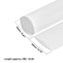 uxcell Heat Shrink Tubing 12.7mm(1/2") Dia 20mm Flat Width 2:1 Heat Shrink Wrap Cable Sleeve, 5m White