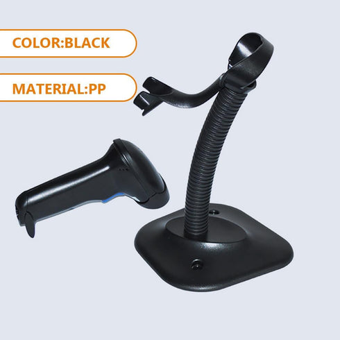 Adjustable Handheld Scanner Holder Bracket for Desk Portable Barcode Scanner Stand Compatible with Pos and Zebra