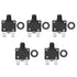 Thermal Switch Amish Heater Parts Table Saw Motor Thermal Electric Generator,5pcs Air Compressor Circuit Breaker Overload Protector Over Current Switch (10A)