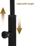 Adjustable Over Door Shoe Display Rack for Retail Use