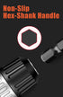 15 in 1 Concrete Drill Bit Set, 3/16" to 1/2" Inch Carbide Drill Bits for Masonry and Wood