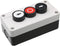 Hitommy 3-Button Control Station with Up Down Arrows, Stop Button, White and Black