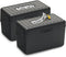 H4D Index Card Holder 3x5, Index Card Box Organizer Case, 3x5 Flash Note