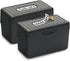 H4D Index Card Holder 3x5, Index Card Box Organizer Case, 3x5 Flash Note