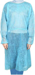Dealmed Blue Isolation Gown – 10 Count Disposable Medical Gowns, Latex-Free for Hospitals