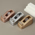 Tape Cutter Office Tape Dispenser, Compact Portable Holder for Reusable Sticker Supply