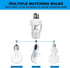 Bulb E26/E27 Bulb Room(4pack) PIR Motion Sensor Light Socket Smart Screw in Light Outlet Compatible with Motion
