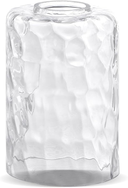Fine Hammered Glass Lamp Shade Replacement 1 Pack 1-5/8 Inch Fitter Water