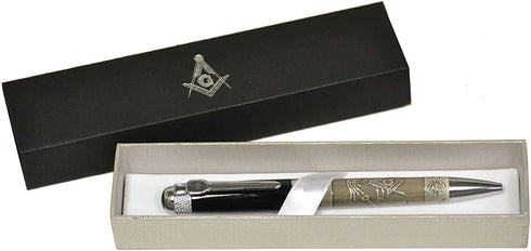 D8070 Masonic Emblem Ink Pen