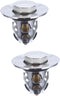 Veemoon Spring Core Vanity Stool - Stylish Basin Drain Strainer with Flip