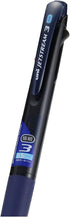 Uni Ballpoint Pen Jetstream 3 Color, Black, Red, Blue Ink, 0.5mm, Transparent Navy
