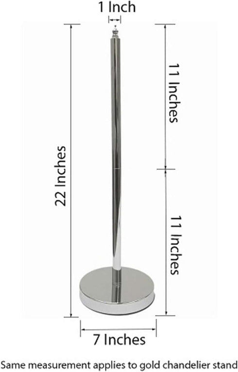 Gold Chandelier Stand - Universal Display for Elegant Decor