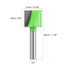 2pcs 1/4" Spoilboard 21/32" (17mm) 5/8" (16mm) HARFINGTON Bottom Cleaning Router Bits Shank Carbide Tipped Surfacing