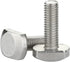 M8 x 35mm T-Slot Drop-in Stud Sliding Bolts, 304 Stainless Steel 18-8, Full Thread, 5 PCS
