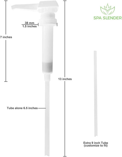 1 Pack Gallon Pump Dispenser with Lock-Down System, 30ml Liquid Release for Industrial and Health Care Use
