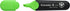 Schneider Job Highlighter, Chisel Tip, 1 + 5 mm, Black Barrel, Green Ink, Box of 10