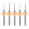 uxcell 0.7mm PCB Drill Bits, 5 Pcs Tungsten Carbide Rotary Tool for Jewelry CNC Engraving, 1/8 Inch Shank