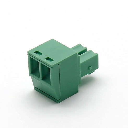 10Set 3.81mm Pitch Male Female 2-Pin PCB Screw Terminal Block Connector Plug KF2EDGK - Green