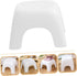 Stackable Pink Footstool for Kids - Safe and Stylish Vanity Stool