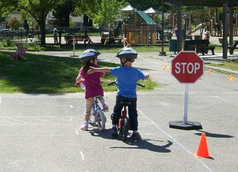 Enjoyist 12"x 12" Stop Sign 2 Pack – Rust Free Aluminum, Reflective, UV Protected, Weatherproof 40 Mil