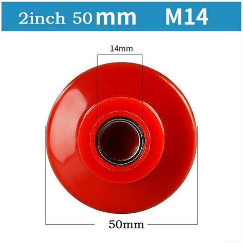 Cryspearl 2 Inch 50mm M10 M14 Sanding Disc Backing Pad with Thread for Rotary Polisher for Car Buffing and Grinding