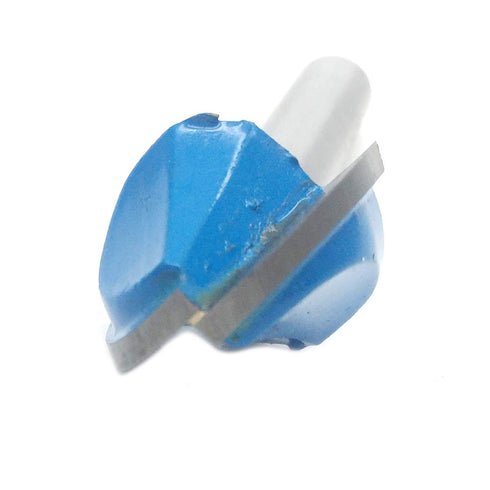 COMOK 1/4 Inch 3/4 Inch 2 Woodworking Tool Straight Round Nose Router Bit Carpenter x Flutes Round Shank Cove Box
