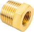 Joywayus 3 Pack Reducer Hex Bushing, Brass Reducing Cast Pipe Fitting 3/8" NPT Male x 1/4" NPT Female Adapter
