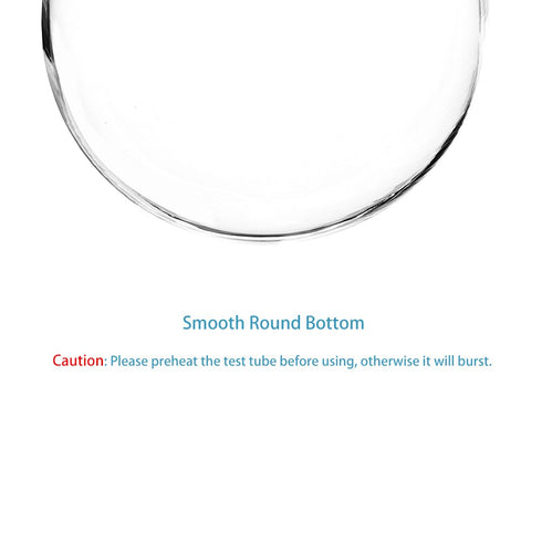 stonylab Glass 500 mL Heavy Wall 3 Neck Round Bottom Flask RBF, 19/22 Center and Side Standard Taper Joint