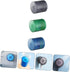 3pcs Luxshiny Waterproof Bathroom Tissue Storage Box Creative Roll Paper Holder for Home Sturdy Plastic for Bathrooms
