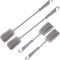 Vctitil 4Pcs Soft Sponge Bottle Cleaning Brush,Long and Short Handle Bottle Brushes