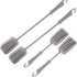 Vctitil 4Pcs Soft Sponge Bottle Cleaning Brush,Long and Short Handle Bottle Brushes