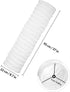 1 37.3 Inch PATKAW PCS Rice Paper Lamp Shade, Japanese Floor Lamp Cover Replacement, Tall Standing Lantern Light