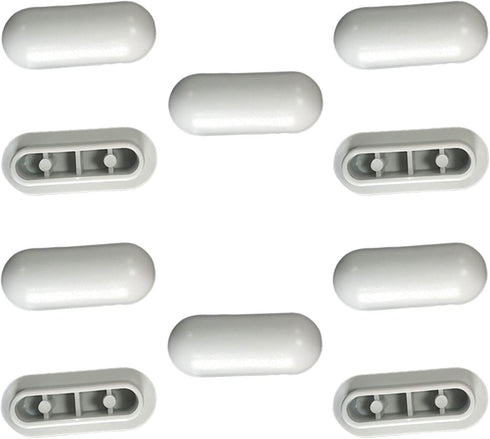 YUANHONGJIAN Universal Toilet Seat Bumper Kit 10 Pcs Toilet Seat Buffer Toilet Seat