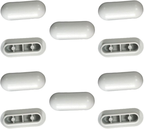 YUANHONGJIAN Universal Toilet Seat Bumper Kit 10 Pcs Toilet Seat Buffer Toilet Seat