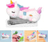 Cute Animal Silicone Stapler, Desktop Stitcher Art Figurine for Home Office, Kids