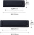 PILYON 4 Pack Drawer Knob Retro Dark Buckle Drawer Handle Bedside Table Handle Black Dark Buckle Cabinet Drawer Handle