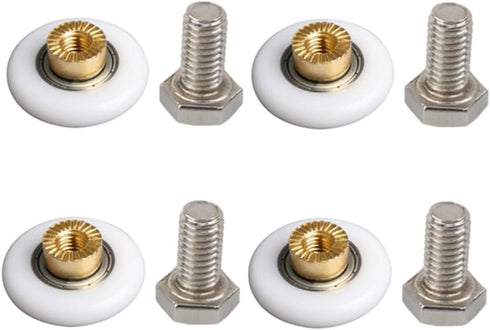 Shower Door Rollers Replacement Part for Bathroom Glass Door Runner Sliding Shower Door Wheel