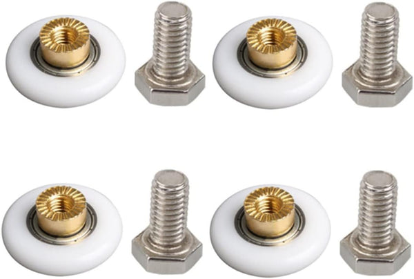 Shower Door Rollers Replacement Part for Bathroom Glass Door Runner Sliding Shower Door Wheel