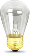 Feit Electric 11Watt S14 2700K 40 Lumen Incandescent String Light Replacement Bulb-