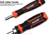 Edward Tools 31 Piece Ratchet Screwdriver Set - Pro Easy Ratchet with Magnetic Bit Tips, Ergo Handle, Organizing Case