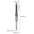 uxcell Square Hole Drill Bit, 7/16" High-Carbon Steel Hollow Chisel Mortise Power Tool for Woodworking