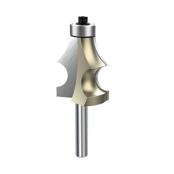 1/4 Inch Shank Architectural Molding Router Bit, Industrial Quality Woodworking Cutter Tool
