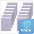 TOPS Prism Writing Pads, 8-1/2" x 11-3/4", Legal Rule, Orchid, 50 Sheets, 12 Pack