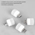 Linwnil Set 4,USB Bulb, Light(4 of Lights by Night, Mini LED Plug-in, Warm White, Compact, Ideal for Bedroom, Bathroom