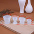 4pcs/Set Dental Lab Silicone Mixing Cup, Self-solidifying Rubber Mixing Bowl