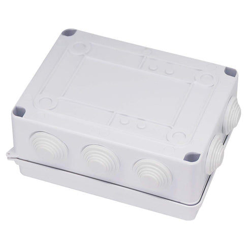 Zulkit Junction Box, ABS Plastic Dustproof Waterproof IP65 Universal Electrical Boxes, 5.9 x 4.3 x 2.8 inch