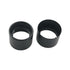 WELWIK 2PCS E26 E27 1-1/2 Inch 50mm/1.97inch Lamp Holder Shroud Ring Medium Base Metal Socket Lock Ceramic/Ceramic