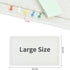 Beige White 28"x16" Large Cork Board with 50 Push Pins & Sticky notes, Self-Adhesive Bulletin Board No Damage for Wall, Felt Pin Board for Paste Notes, Photos, Schedules Offices Home by Vuzvuv