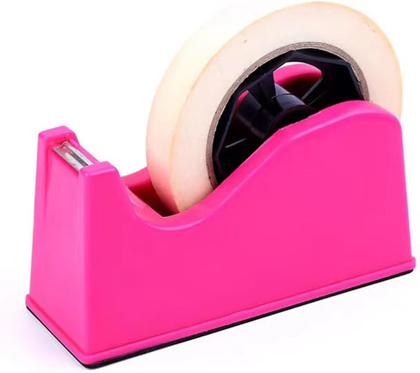 Tape Dispenser, Heat Press Tape Dispenser 6.3 x 2.5 x 3.4 Inch, Nonskid Base Weighted Desktop Holder